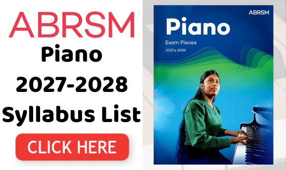 ABRSM Piano 2027-2028 Syllabus