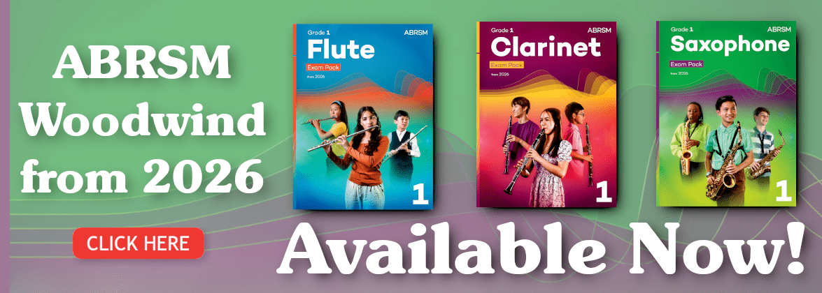 ABRSM Woodwind from 2026 Available Now!