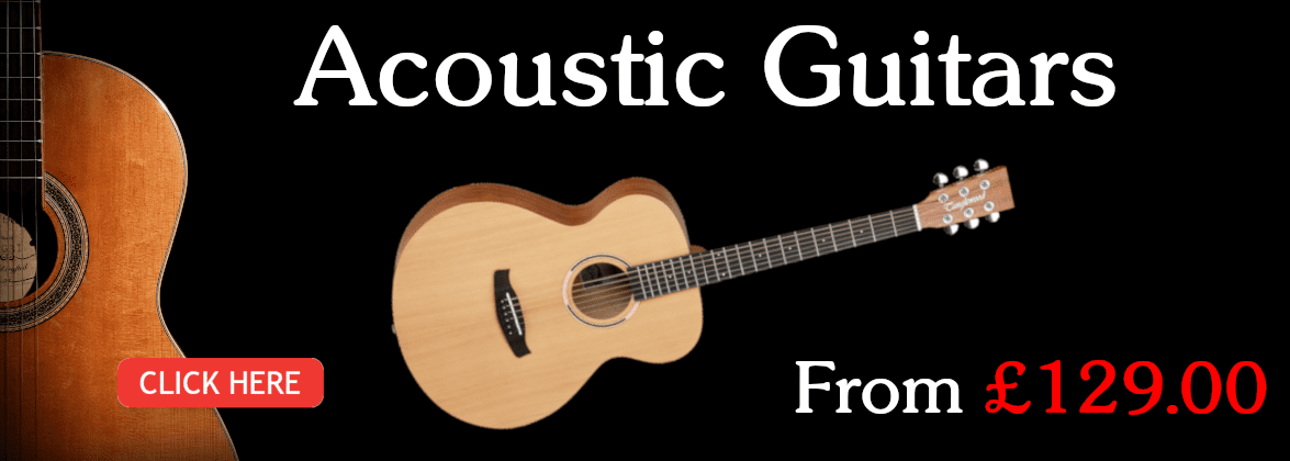 Acoustic Guitars from £129.00