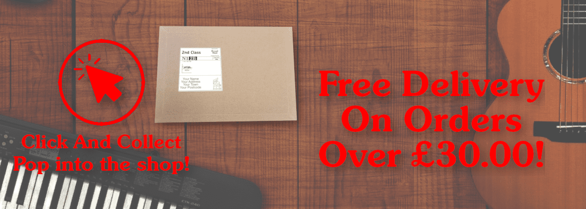 Free Delivery over £30.00!