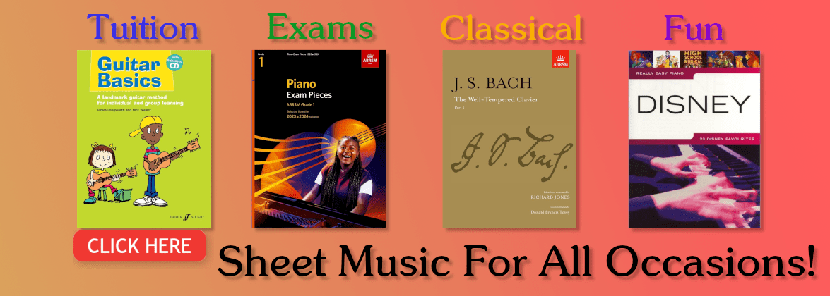 Sheet music for all occasions!