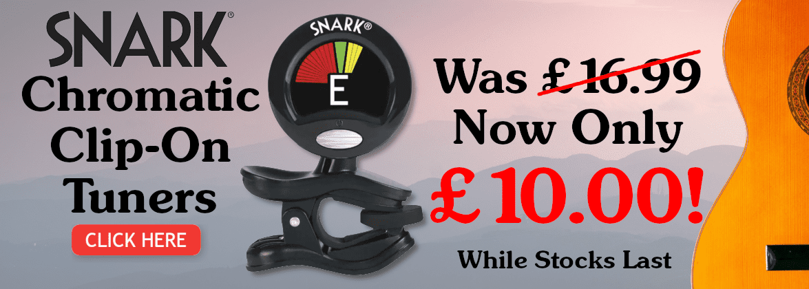 Snark Chromatic Clip-On Tuners. We £16.99, Now Only £10! While stocks last!