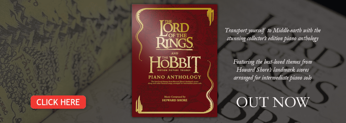 The Lord of the Ring and The Hobbit Piano Anthology out now!