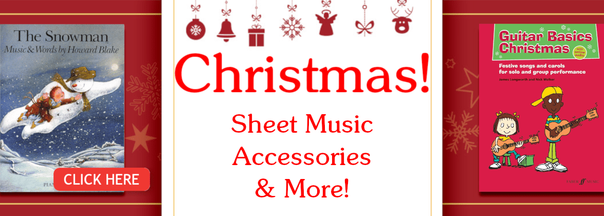 Christmas Sheet Music, Accessories & More!