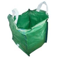 120L Green Reusable Heavy Duty Garden Waste Sacks With Looped Handles