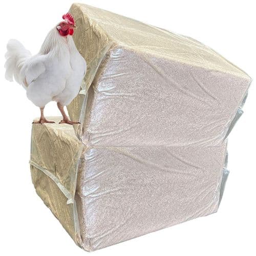 15kg Large Bag Of Poultry Bale Mix Softwood For Chickens, Turkey, Goose & Duck