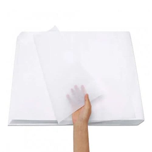 18 x 28" White Sheets Of Acid Free Tissue Paper