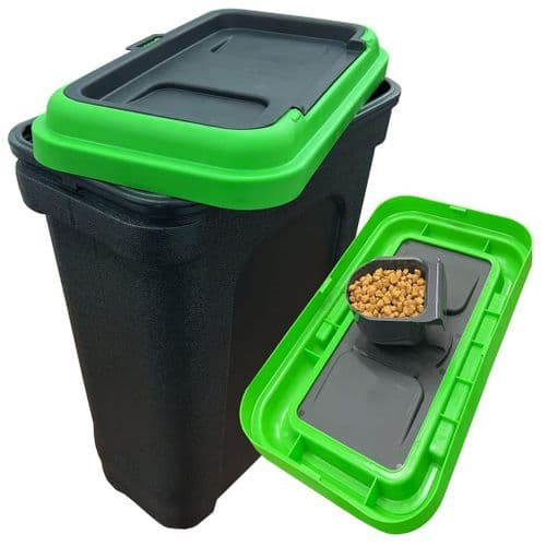 30L Air Tight Dry Pet Food Storage Container With Food Scoop