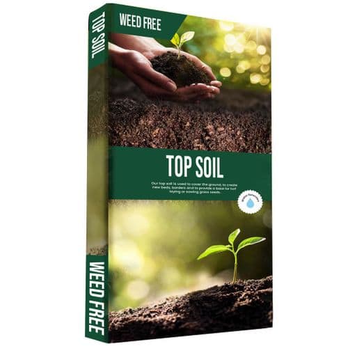 35 Litres Garden Top Soil With Essential Nutrients Ideal For General Planting