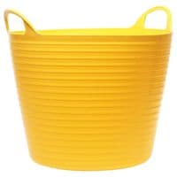 40 Litre Plastic Flexi Coloured Buckets Multipurpose Containers For Home & Garden Use