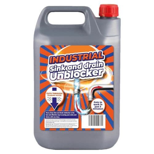 5 Litre Heavy Duty Sink & Drain Unblocker
