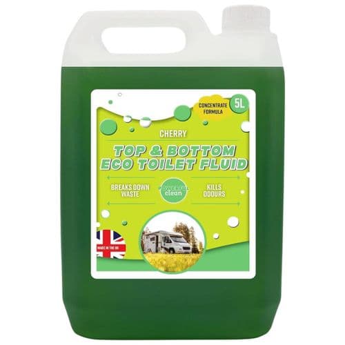 5 Litre Top & Bottom Chemical Rinse Fluid Toilet Cleaner
