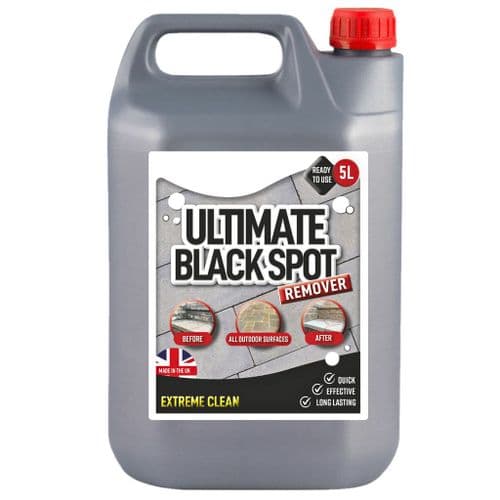 5L Black Spot Remover & Eliminator Ideal For Patios & Block Paving