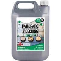 5L Path Patio & Decking Cleaner With Pressure Sprayer, Removes Grime & Stains