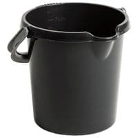 5L Plastic Buckets With Handle, Spout & Graduated Capacity Markers