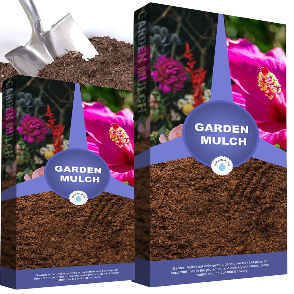 60 Litre Garden Mulch Decorative Soil Conditioner With Improved Water