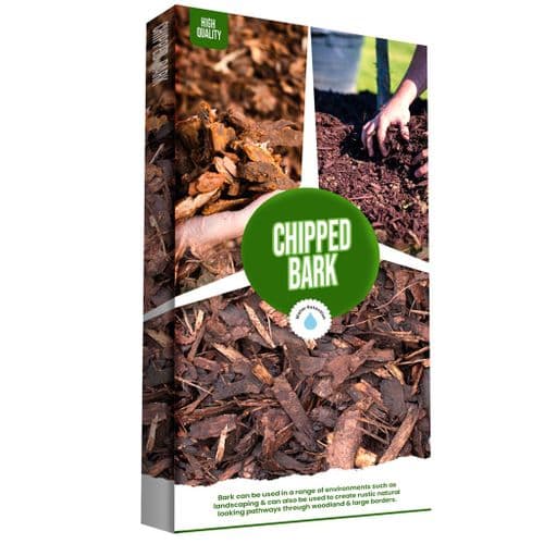 60 Litres Chipped Bark For Decorative & Landscape Gardening & Paths