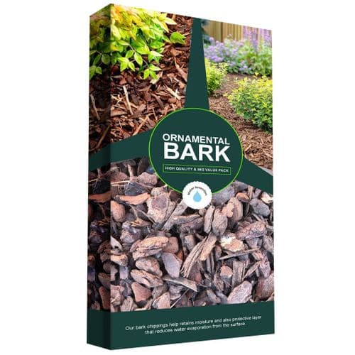 60 Litres Ornamental Bark For Decorative & Landscape Gardening & Paths