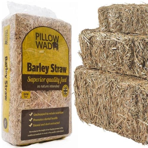 Barley Straw Bedding Unchopped Soft Animal Bedding For Chickens, Rabbits & Tortoise