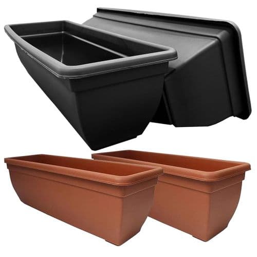 Bell Pot Trough Rectangular Winchester Plastic Plant Pots