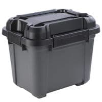 Black Bunker Storage Trunks For Tradesman & Handyman