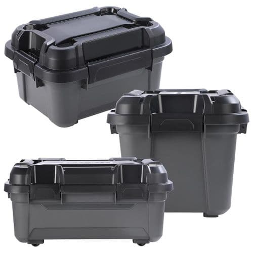 Black Bunker Storage Trunks For Tradesman & Handyman