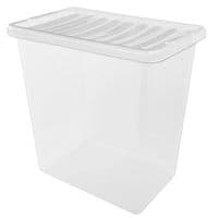 Heavy Duty Multipurpose Home Office Clear Plastic Storage Containers With Lids