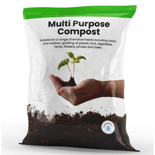 Multi-Purpose Compost With Nutrient Enhanced Formula & Wetting Agent Ideal For Garden