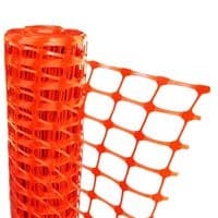 Orange 50cm Barrier Fencing Mesh Safety Netting Roll