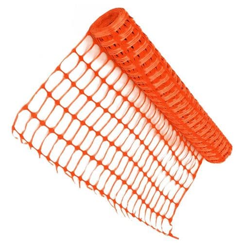 Orange 50cm Barrier Fencing Mesh Safety Netting Roll