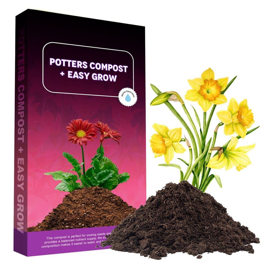 Potters Compost Seed Sowing Easy Grow 60 Litres Soil Bags
