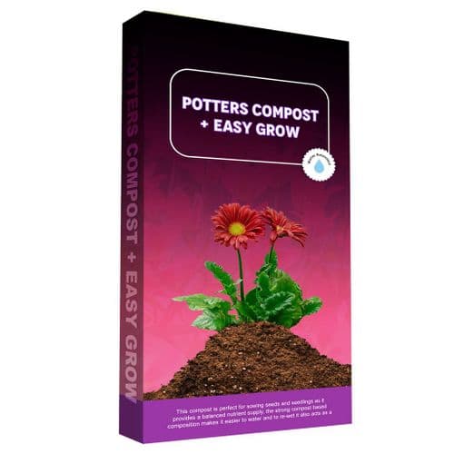 Potters Compost Seed Sowing Easy Grow 60 Litres Soil Bags