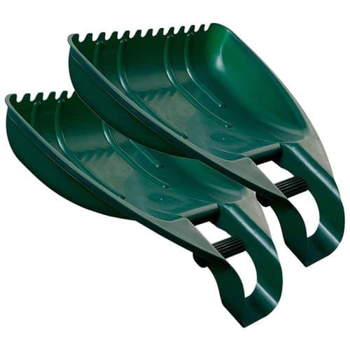 Set Of 2 Garden Leaf Grabber Tool