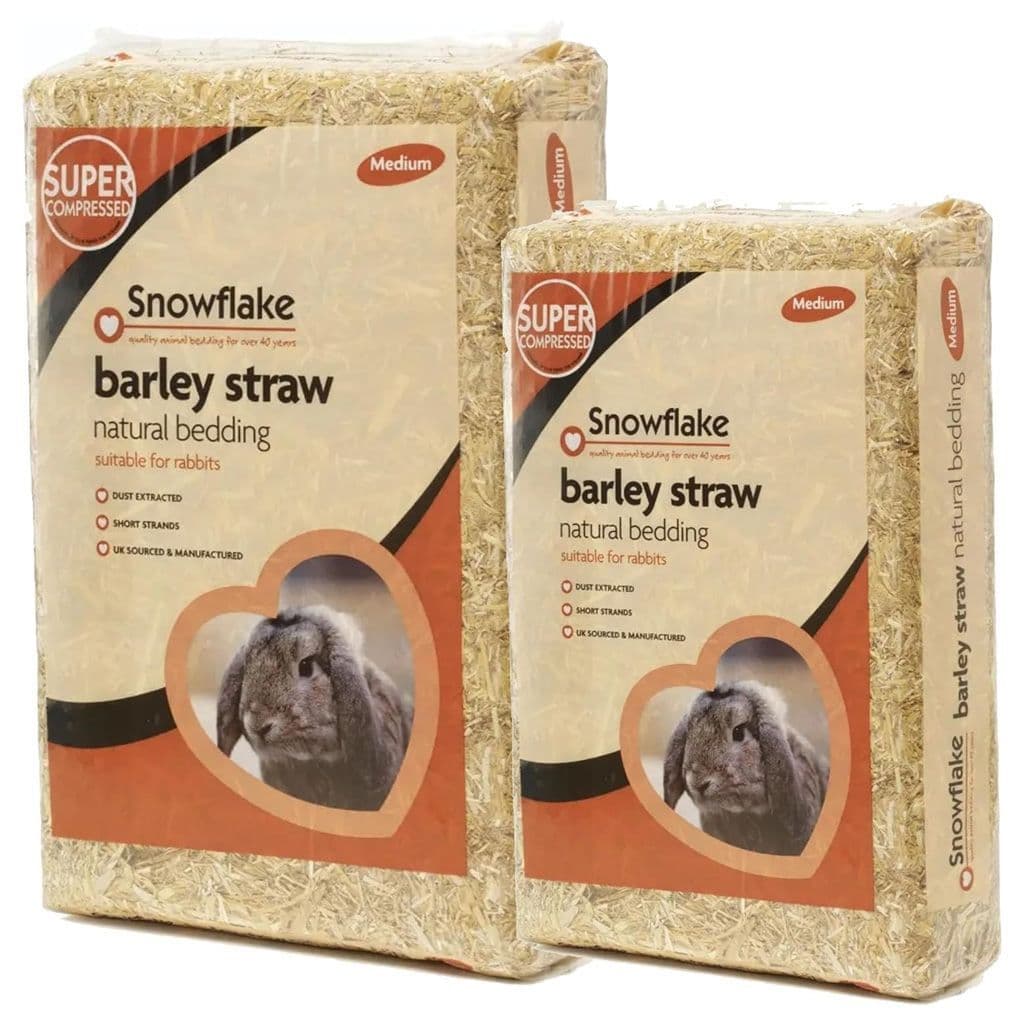 Soft Flake Barley Straw Medium Animal Bedding For Rabbit Tortoise