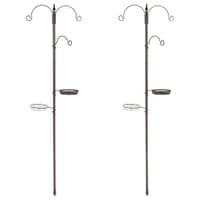 Traditional Bird Feeding Station Kit With Metal Mesh Feeder