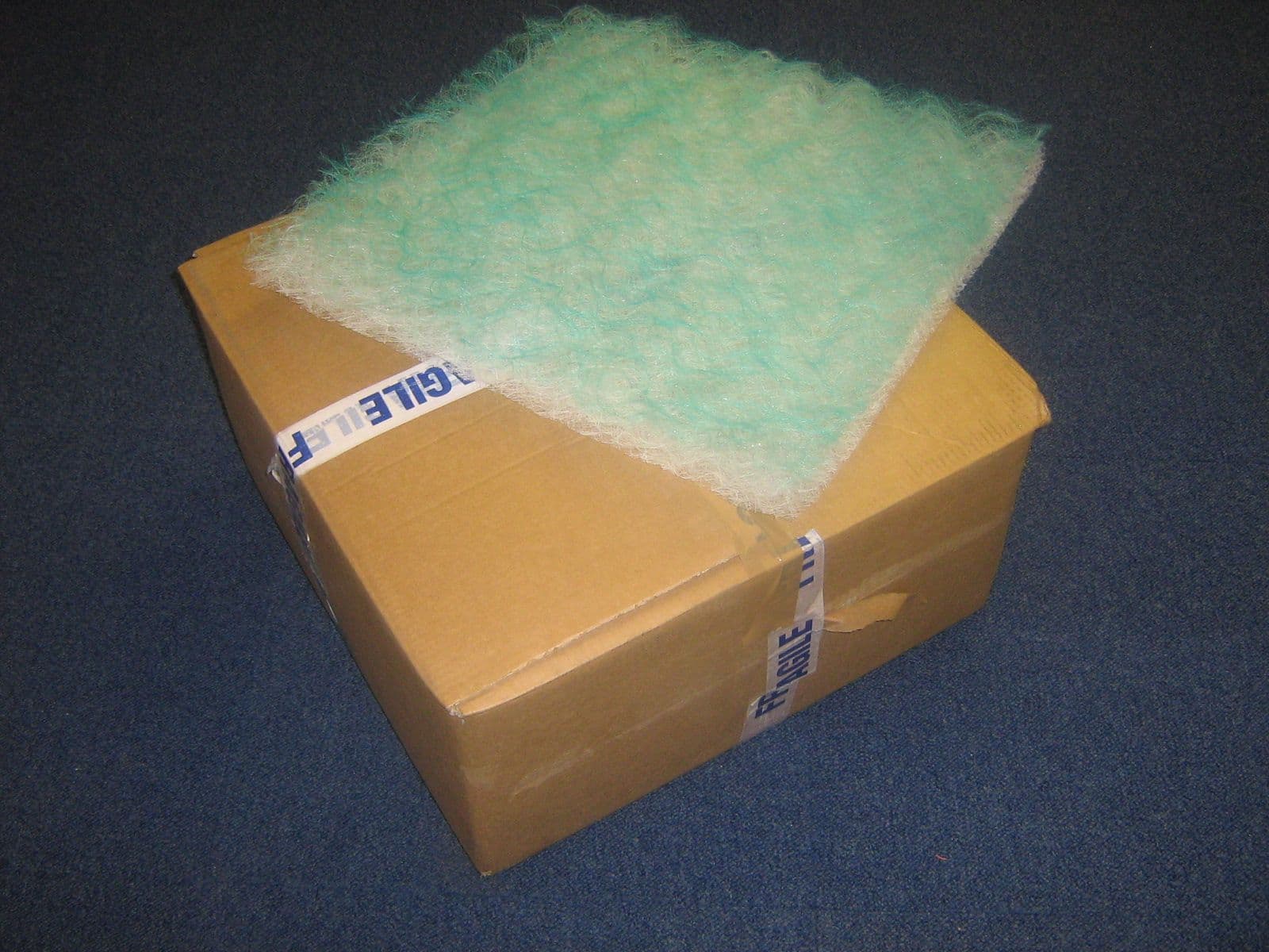 DISPOSABLE GREASE FILTER PADS for Extraction CanopyBox 50