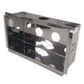 Blazetrap® Double Rapid Outlet Box System (ROBS 2) | Electrical Back Box | Stormflame