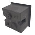 Blazetrap® Single Rapid Outlet Box System (ROBS 1) | Electrical Back Box | Stormflame