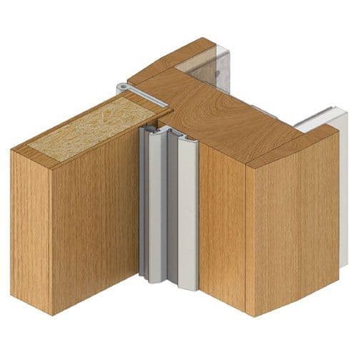 Butt Hinged Door Seal - RP118Si (1000mm)