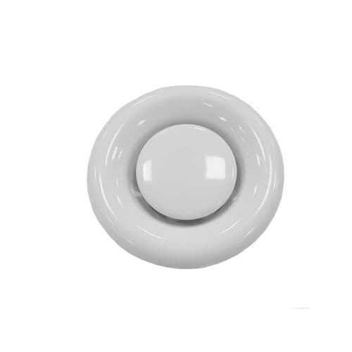 Ceiling Air Valves - Fire Rated 60min (80mm diam. - Extract Valve)