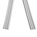 E Profile Weather Strip Draught Excluder Seal (White - 10m) | Shop At Stormflame