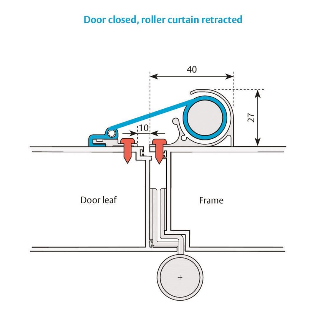 Finger Defender RP External QR | Roller Type Exterior Finger Guard ...