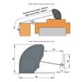 A Finger Guard for Automated Doors (Standard - White)  | Stormflame
