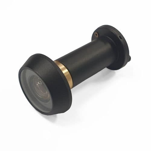 Fire Rated Door Viewer (Black)