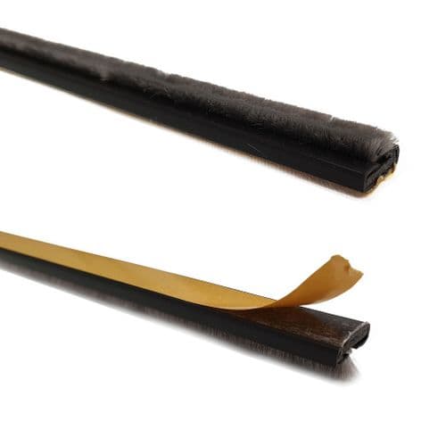Fire & Smoke Seal - 30 minute Rated  15mm (Black/Grey)