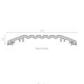 Heavy Duty Threshold Plate - RP28 (1000mm) | Stormflame
