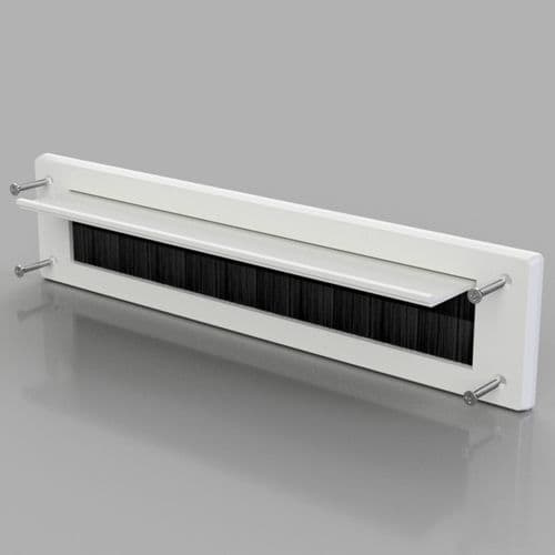 Letterplates with Flaps (White)