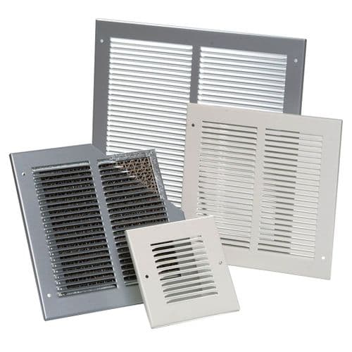 Louvered Steel Air Transfer Plate - 600 mm x 450 mm