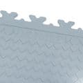 MotoLock Heavy Duty PVC Interlocking Tiles (Light Grey Cointop) | Stormflame