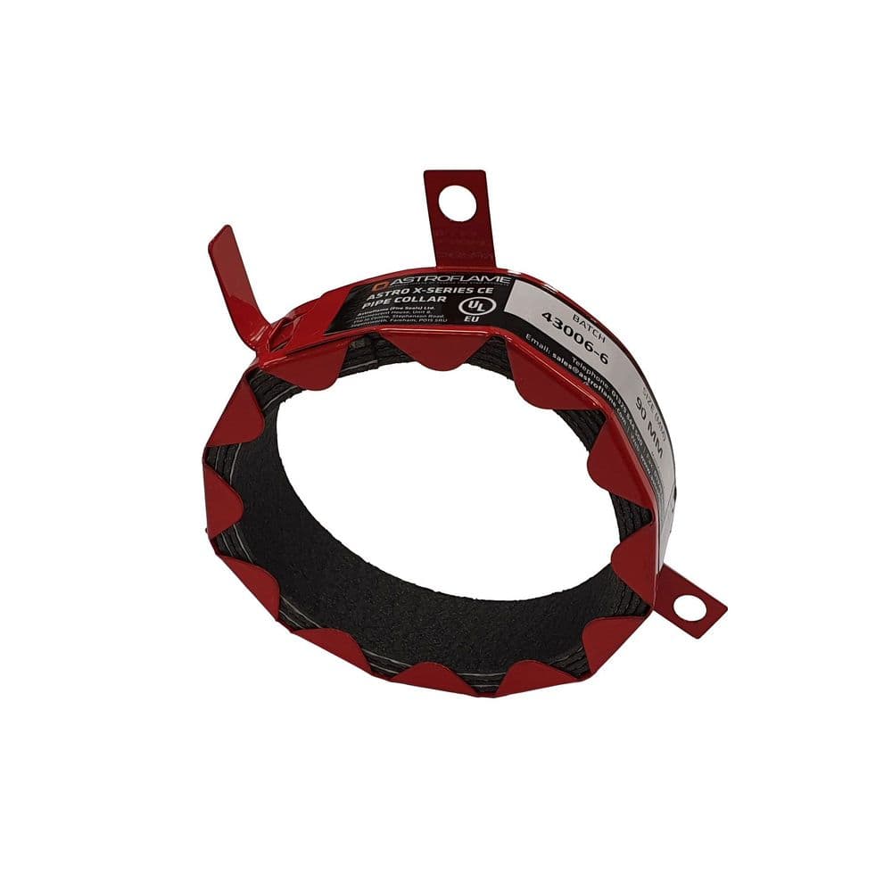 Pipe Collars - CE/UKCA Marked (90mm) | Buy At Stormflame